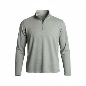 Eddie Bauer 1/4 Zip Sweater Men's 2XL Long Sleeve Pullover Cotton Pre Owned